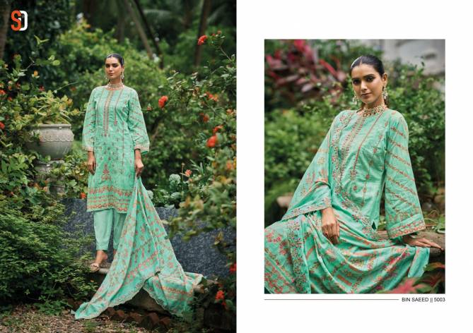 Bin Saeed Lawn Collection Vol 5 By Shraddha Pakistani Salwar Suits Catalog